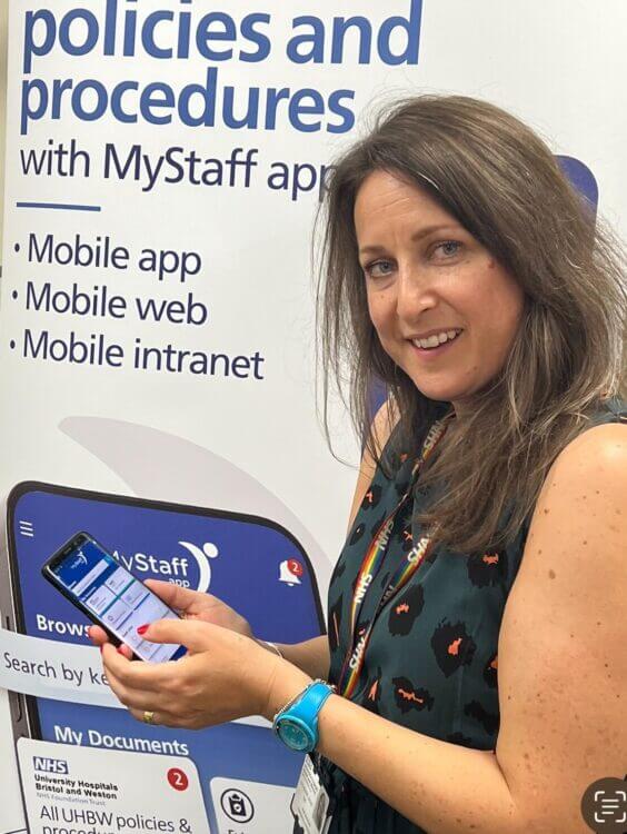 UHBW MyStaff app